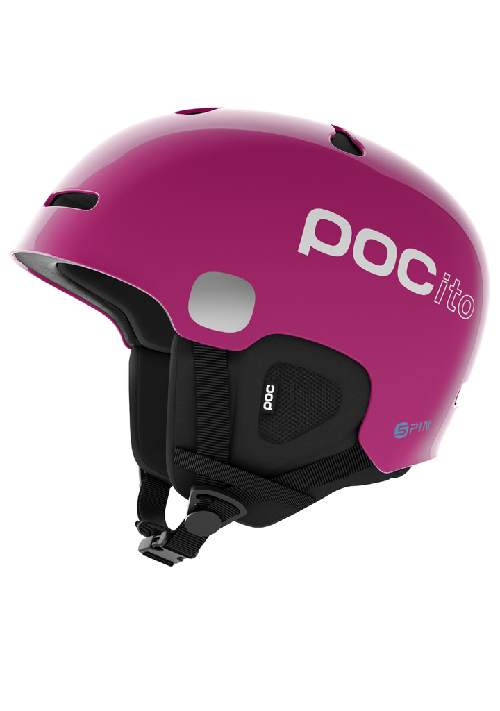 Dětská lyžařská helma POC POCito Auric Cut SPIN Fluorescent Pink - Dětská cyklistická helma POC POCito Auric Cut SPIN Fluorescent Pink