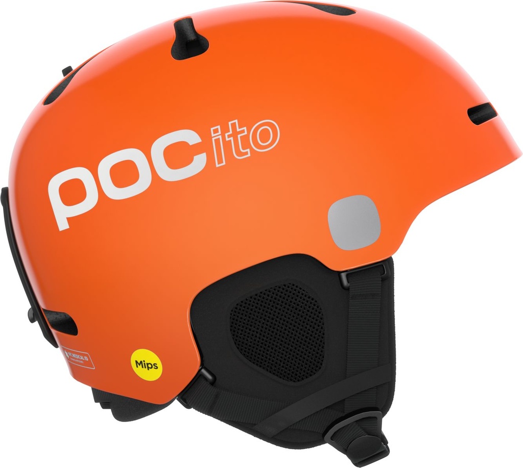 Dětská lyžařská helma POC POCito Fornix MIPS Fluorescent Orange  - Dětská cyklistická helma POC POCito Fornix MIPS Fluorescent Orange 
