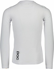 Cyklistický dres POC Essential Layer LS jersey Hydrogen White - Cyklistický dres POC Essential Layer LS jersey Hydrogen White