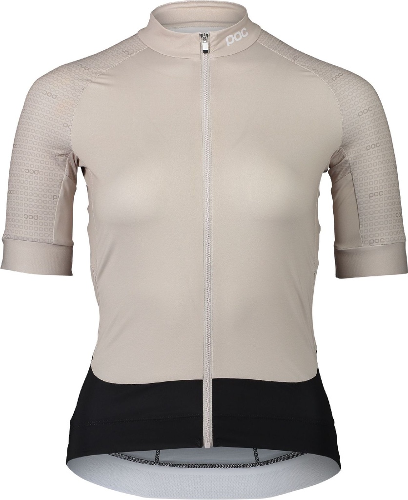 Dámský cyklistický dres POC Essential Road W's Jersey O Lt Sandstone Beige - Dámský cyklistický dres POC Essential Road W's Jersey O Lt Sandstone Beige