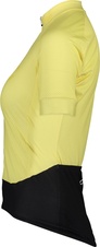 Dámský cyklistický dres POC W's Essential Road Logo jersey Lt Sulfur Yellow/Sulfur Yellow - Dámský cyklistický dres POC W's Essential Road Logo jersey Lt Sulfur Yellow/Sulfur Yellow