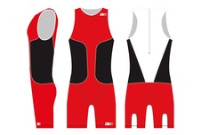 oSuit men's Red / Black / White