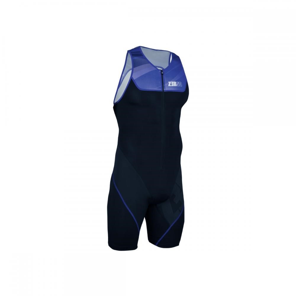 Start Trisuit Front Zip Armada Black/Blue