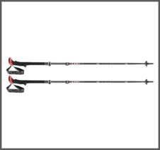 Trekingové hole Leki Micro Vario Carbon, black-darkanthracite-white, 110 - 130 cm - Trekingové hole Leki Micro Vario Carbon, black-darkanthracite-white, 110 - 130 cm