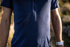 Trail Half-Zip Fitted SS Top