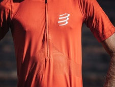 Trail Half-Zip Fitted SS Top