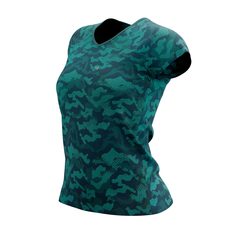 Training SS Tshirt W Camo Premium