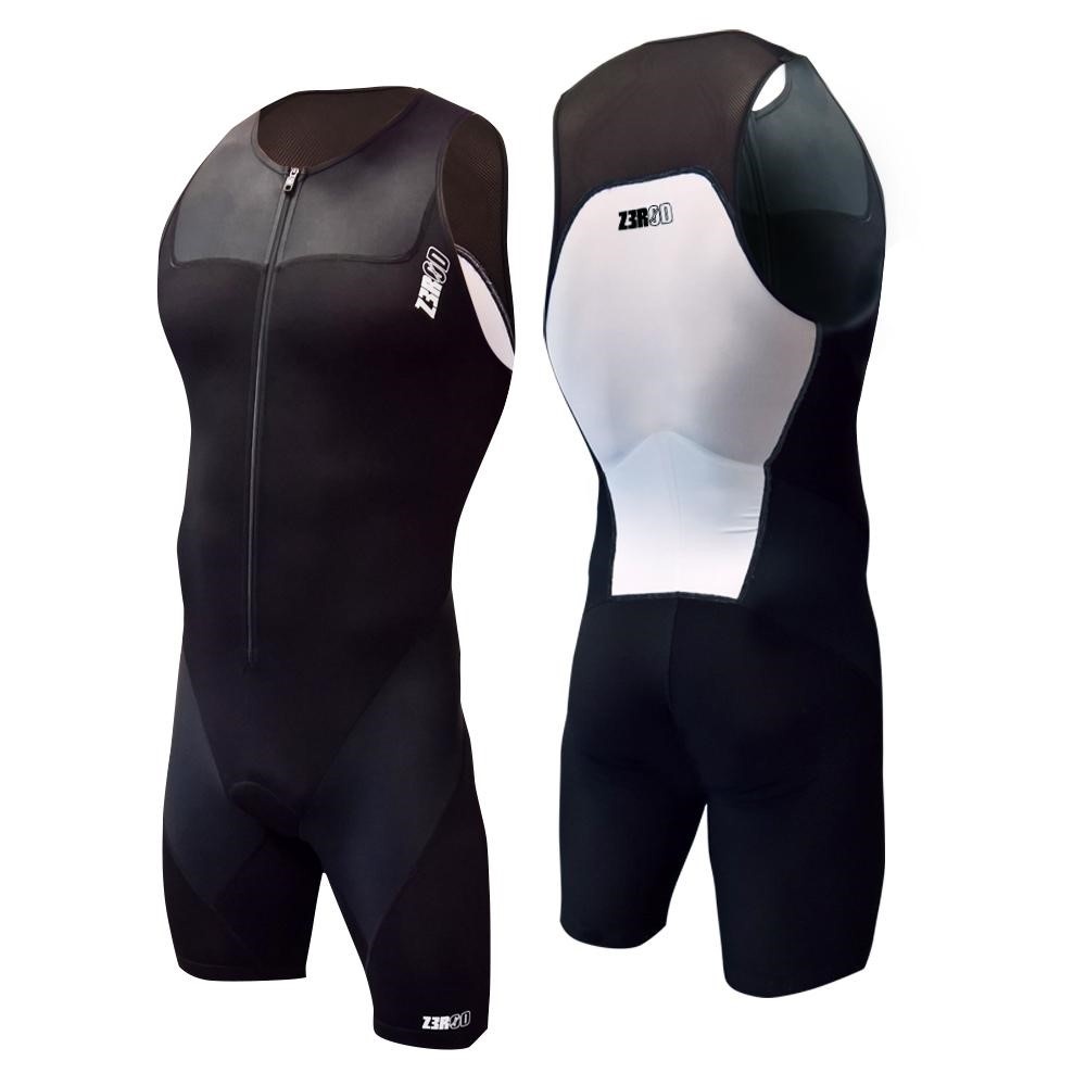 Start Trisuit Front Zip Black series