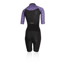 Dámská triatlonová kombinéza Zone3 Lava Short Sleeve Trisuit - Black/Gold - Black/Gold - Dámská triatlonová kombinéza Zone3 Lava Short Sleeve Trisuit - Black:Gold - Black:Gold 2