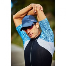 Pánská triatlonová kombinéza Zone3 Lava Short Sleeve Trisuit - Kona Print - Black/White/Blue - Pánská triatlonová kombinéza Zone3 Lava Short Sleeve Trisuit - Kona Print - Black:White:Blue 4