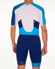 Pánský triatlonový dres Z3ROD Racer TRISUIT MAN Dark blue/White S - Pánský triatlonový dres ZEROD Racer TRISUIT MAN Dark blue/White S 4