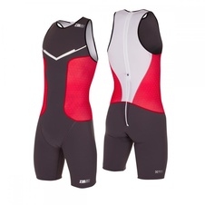 Pánský triatlonový dres Z3ROD Racer TRISUIT MAN Grey/Red S - Pánský triatlonový dres Z3ROD Racer TRISUIT MAN Grey:Red S 2