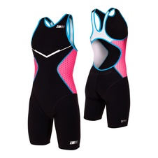 Dámsky triatlonový dres Z3ROD Racer TRISUIT WOMAN Black/Pink/Atoll M - Dámsky triatlonový dres Z3ROD Racer TRSUIT WOMAN Black:Pink:Atoll M 1