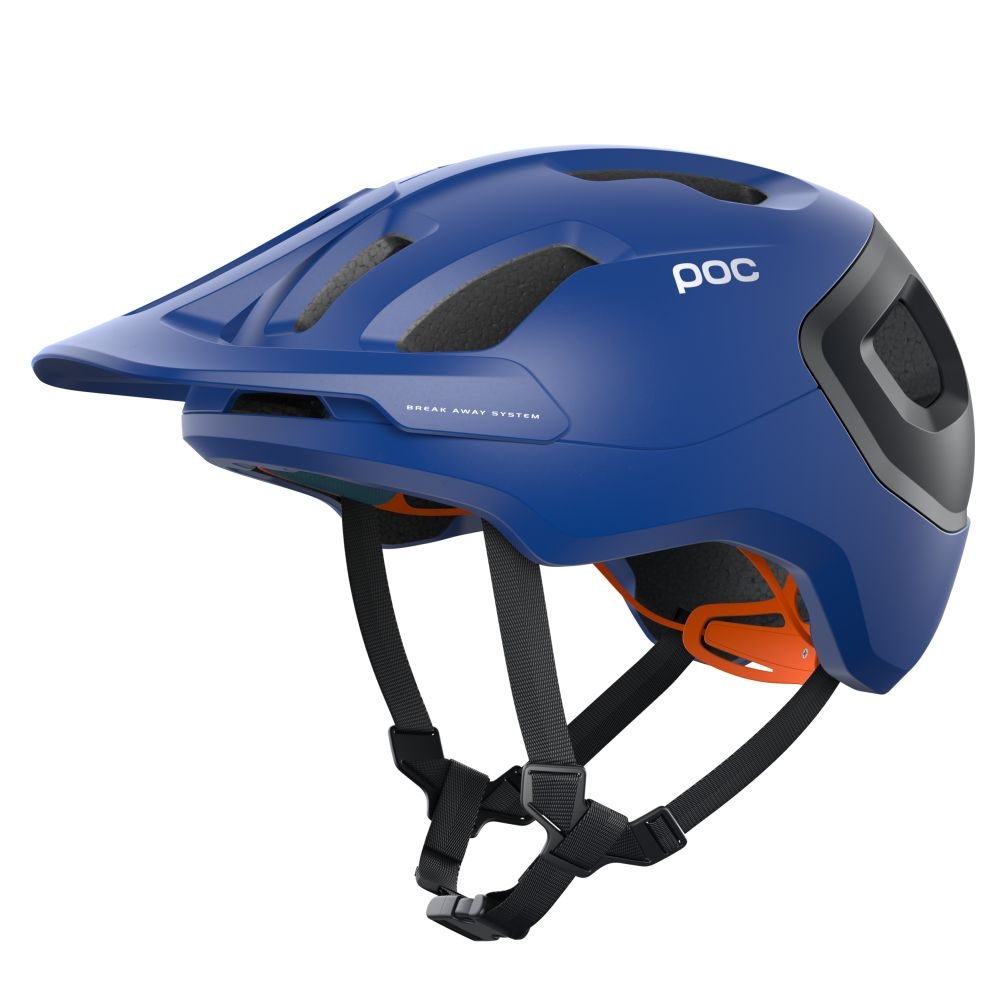 Cyklistická helma POC Axion SPIN Natrium Blue Matt - Cyklistická helma POC Axion SPIN Natrium Blue Matt