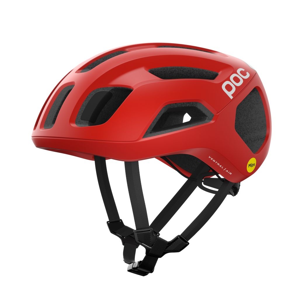 Cyklistická helma POC Ventral Air MIPS Prismane Red Matt - ventral-air-mips-prismane-red-matt-sml