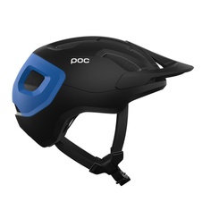 Cyklistická helma POC Axion Uranium Black/Opal Blue Metallic/Matt - pc107408437-02