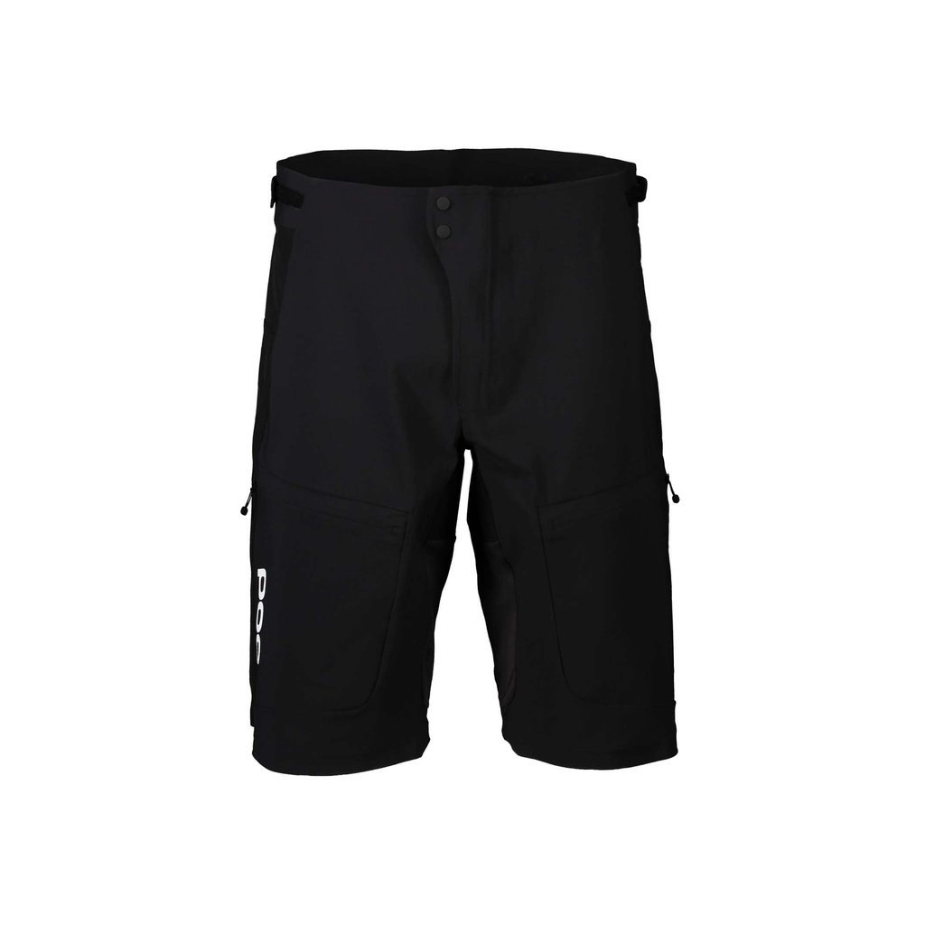 Cyklistické kraťasy POC Resistance Ultra Shorts Uranium Black - resistance-ultra-shorts-uranium-black-xsm