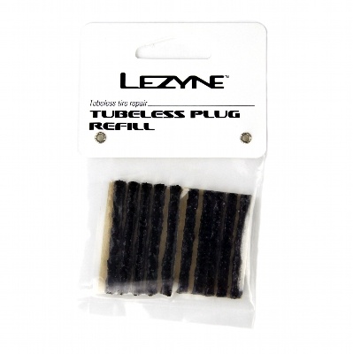 Bezdušové knoty Lezyne TUBELESS PLUG RERILL-20 BLACK - tubeless-plug-rerill-20-black