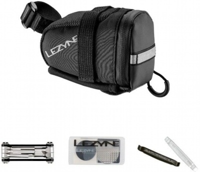 Brašna Lezyne S-CADDY LOADED BLACK/BLACK - s-caddy-loaded-black-black