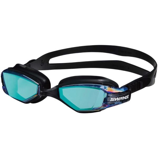 Plavecké brýle Swans OWS-1MS Mirror - Blue/Emerald - Swans OWS 1MS-BLEM