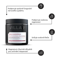 PILLAR PERFORMANCE TRIPLE MAGNESIUM PRÁŠEK - lesní plody - Mg - powder