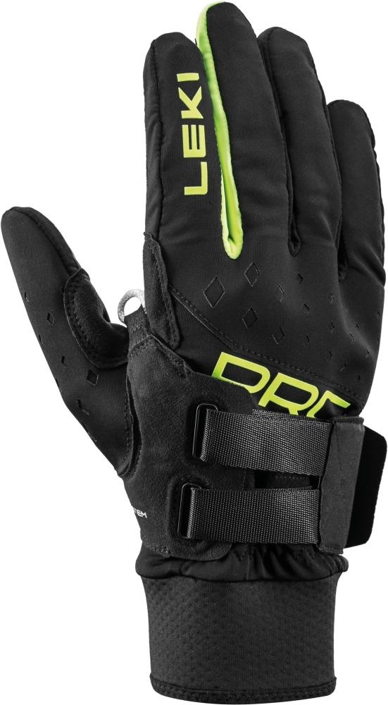 Běžecké rukavice PRC Shark, black-neon yellow  - prc-shark-black-neon-yellow-9-5