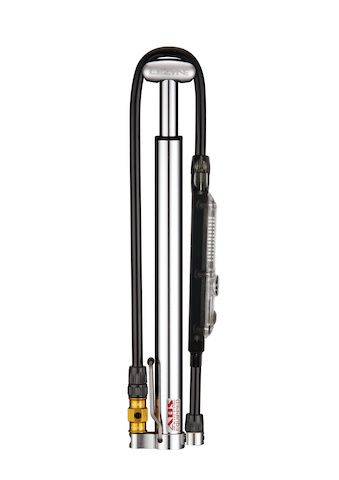 Pumpička Lezyne MICRO FLOOR DRIVE DIGITAL HPG SILVER/HI GLOSS - micro-floor-drive-digital-hpg-silver-hi-gloss