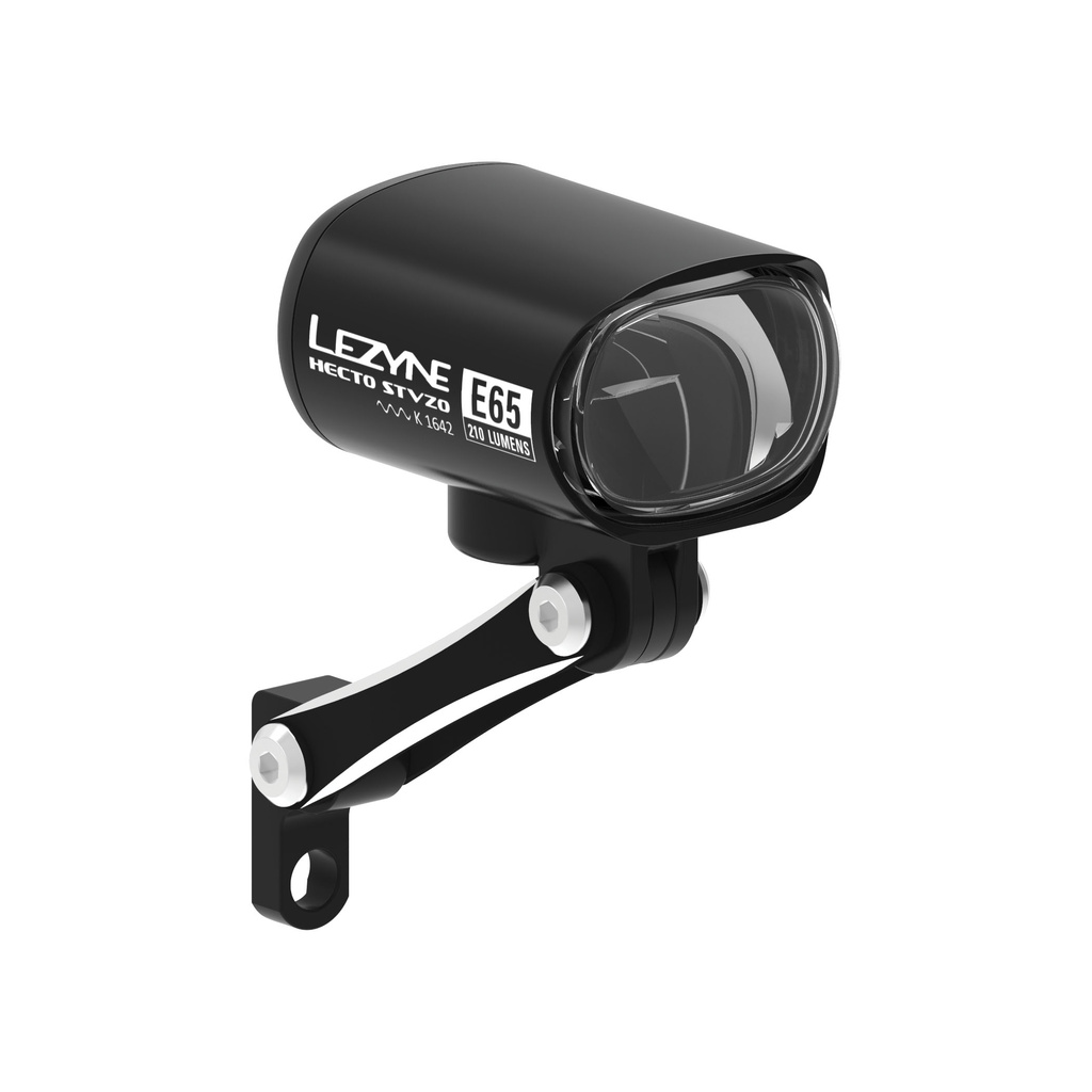 Přední světlo Lezyne EBIKE HECTO STVZO E65 BLACK - ebike-hecto-stvzo-e65-black
