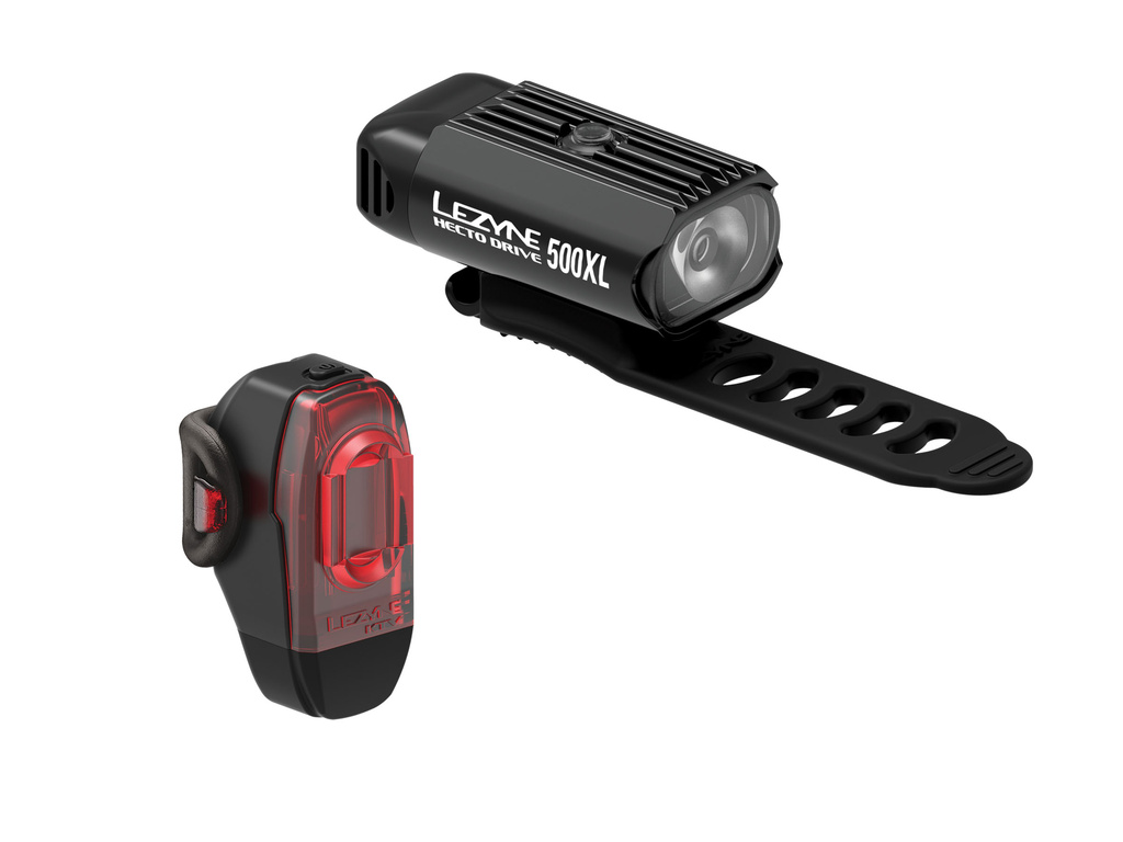 Přední světlo Lezyne HECTO DRIVE 500XL / KTV PAIR BLACK / BLACK - hecto-drive-500xl-ktv-pair-black-black