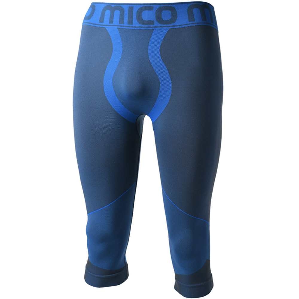 Funkční pánské 3/4 Mico TIGHT PANTS WARM CONTROL SKINTECH, PIOMBO - man-3-4-tight-pants-warm-control-skintech-piombo-iv