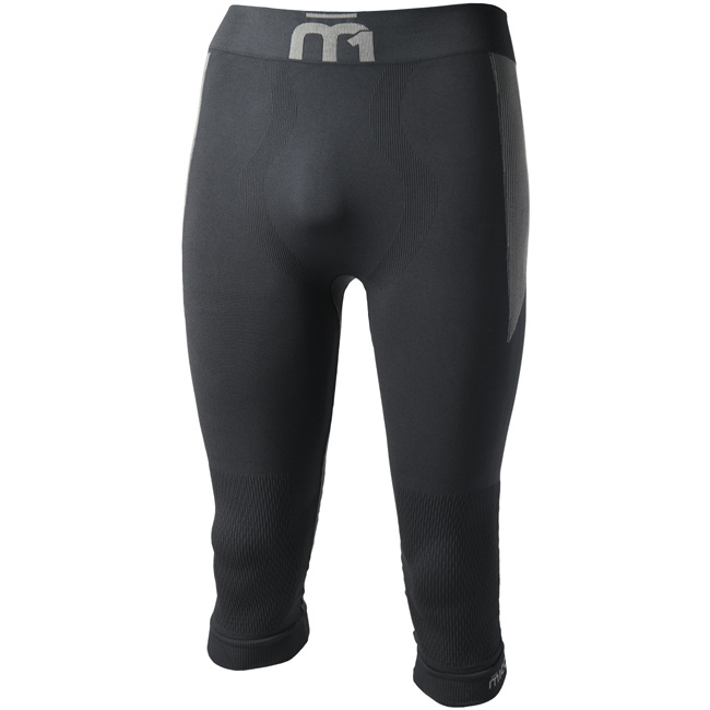 Funkční pánské 3/4 Mico TIGHT PANTS M1 SKINTECH, NERO - man-3-4-tight-pants-m1-skintech-nero-i