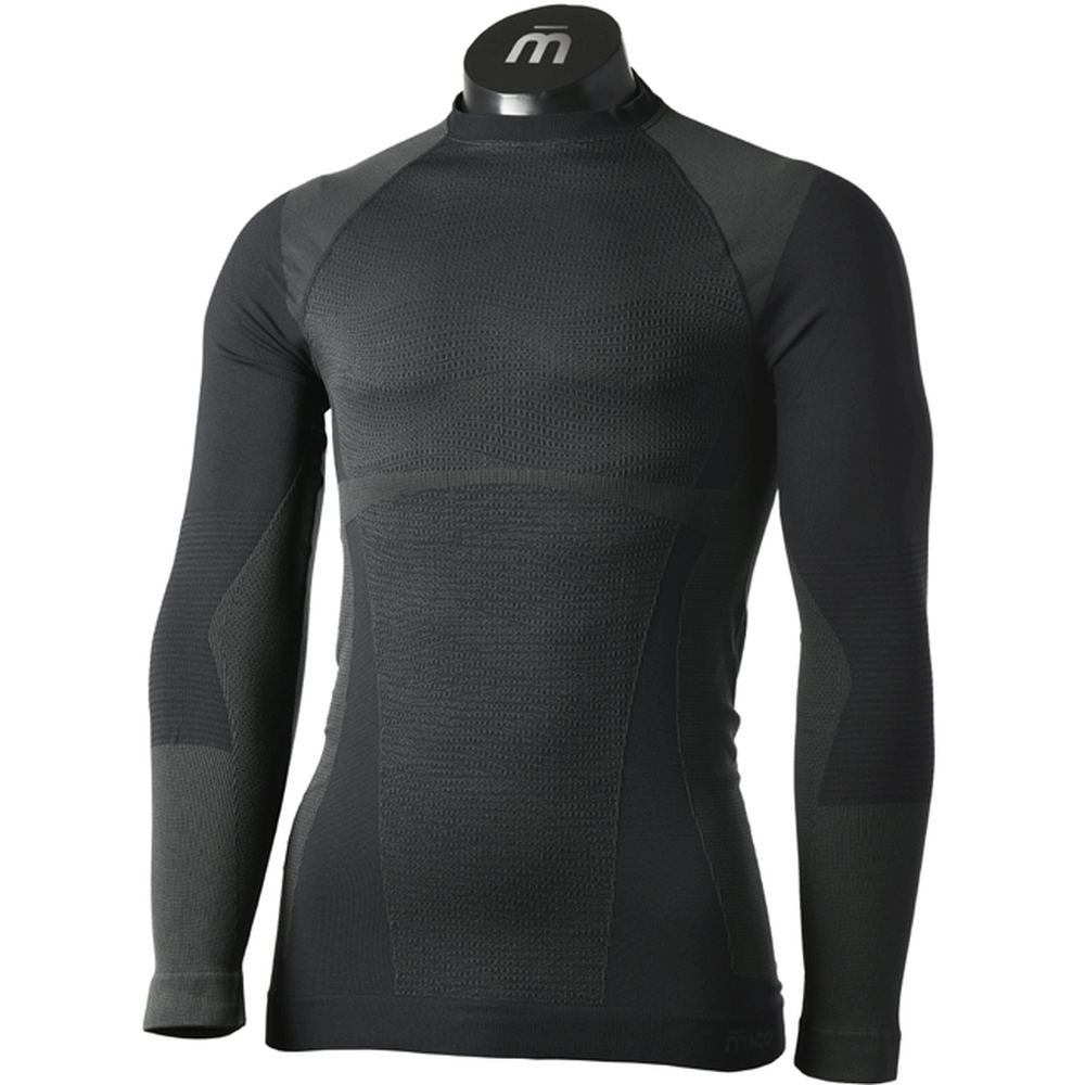 Funkční pánské triko Mico MAGLIA LUPETTO M/L WARM CONTROL, NERO - maglia-lupetto-m-l-man-warm-control-nero-iv