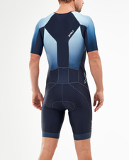 Pánský triatlonový dres s rukávem 2XU Midnight/Fresh Ombre vel. S - MT5525d-MDNFMB_2