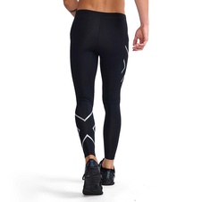 Pánské kompresní legíny 2XU Black/Silver - MA3849b-BLKSIL_2