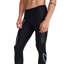 Pánské kompresní legíny 2XU Black/Silver - MA3849b-BLKSIL_4