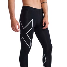 Pánské kompresní legíny 2XU Black/Silver - MA3849b-BLKSIL_5