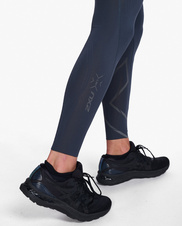 Pánské lehké kompresní punčochy 2XU India Ink/Black Reflective - MA5305b-IDKBRF_5