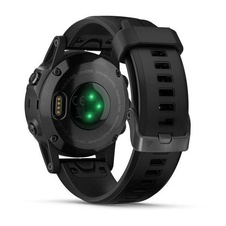 Garmin Fenix 5S Plus Sapphire Black, Black Band