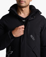 Pánská zimní bunda 2XU Black/Black - MR6886a-BLKBLK_4