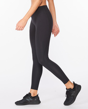 Dámské kompresní legíny 2XU Black/Dotted Black Logo - WA2864b-BLKDBK_3