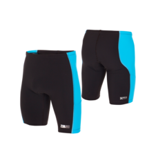 Pánské kraťasy Z3ROD RACER SHORTS MAN BLACK ATOLL - RACER SHORTS MAN BLACK zepředu i zezadu