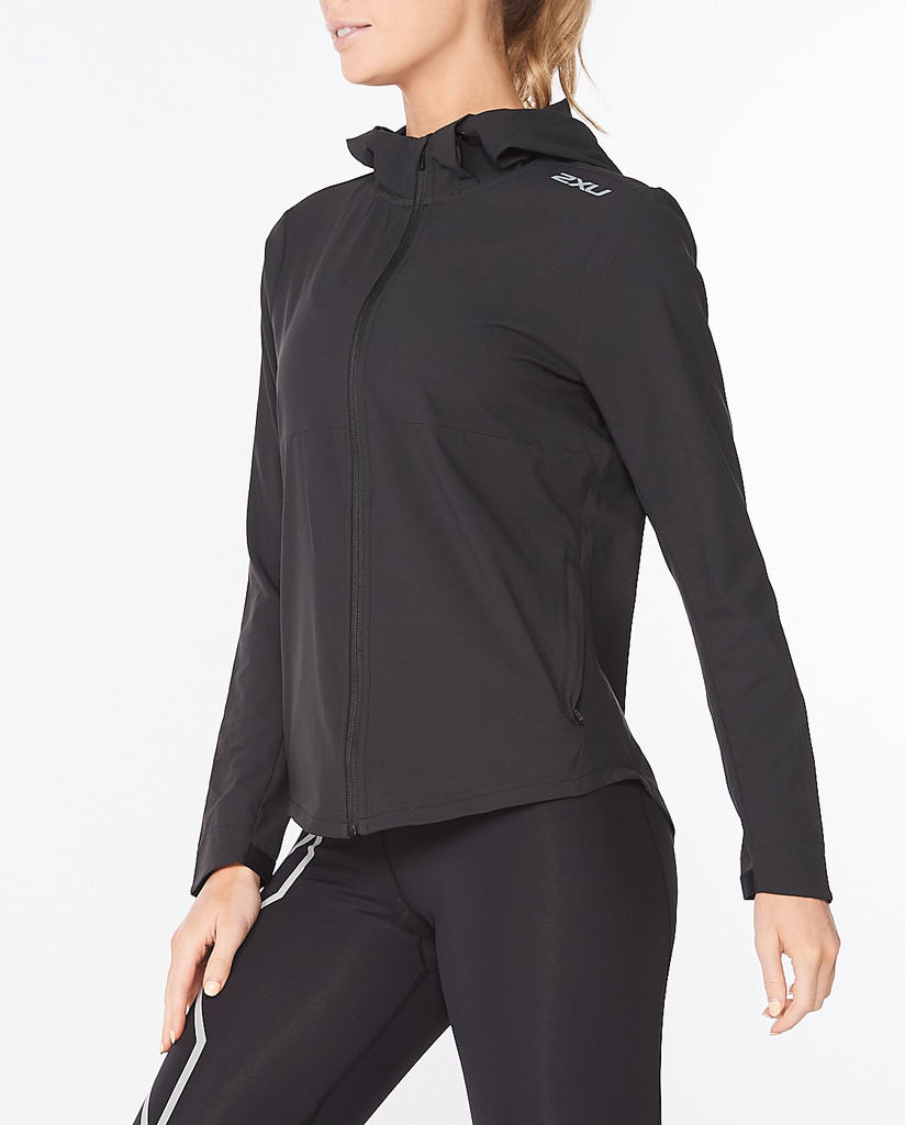 Dámská bunda Aero 2XU Black/Silver Reflective - WR6538a-BLKSRF_3