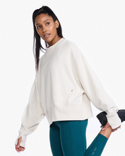 Dámská mikina 2XU White/Off White - WR6871a-OFFOFF_3