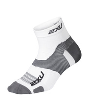 Ponožky 2XU 3/4 White/Grey vel. M - UA5046e-WHTGRY_3