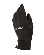 Rukavice Run Gloves 2XU  - UQ5340h-BLKSIL_1
