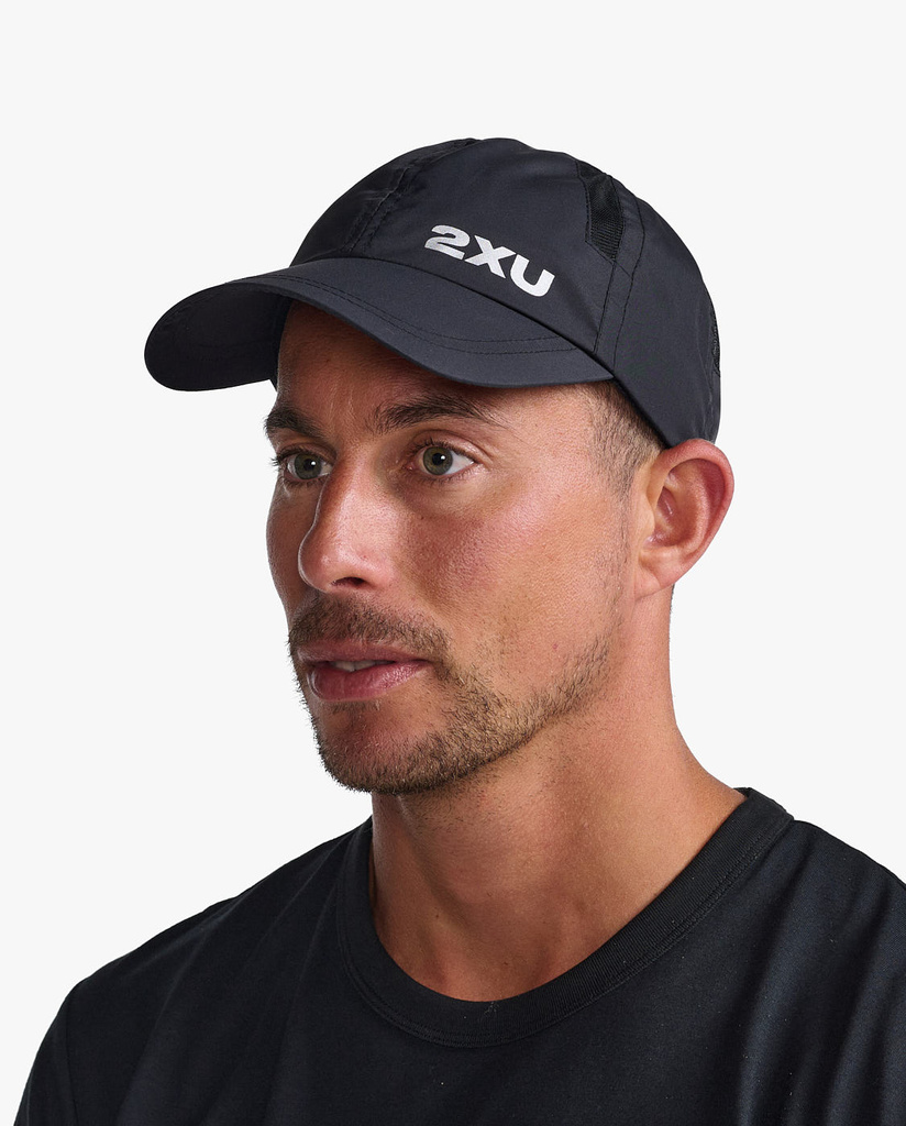 Běžecká kšiltovka 2XU Black/Black - UQ5685f-BLKBLK_1