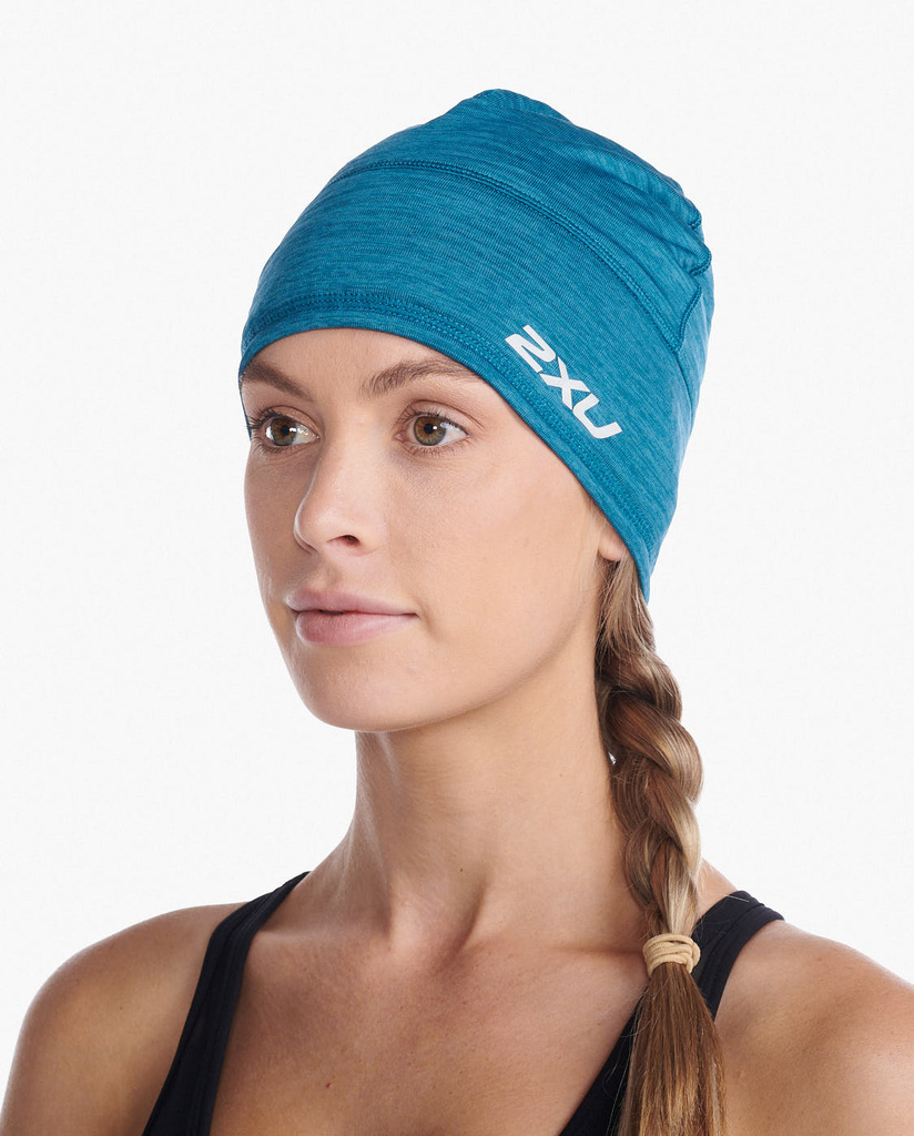 Sportovní čepice 2XU Shadow/Black Reflective - UQ6685f-OCSSRF_1