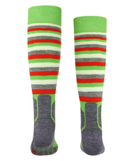 Ponožky Falke SK2 Stripes Kids vivid green 27-30 - 1328576-62d8c2fb94d2b