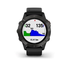 Garmin Fenix 6 PRO Sapphire, Gray/Black Band (MAP/Music)