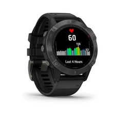 Garmin Fenix 6 PRO Sapphire, Gray/Black Band (MAP/Music)